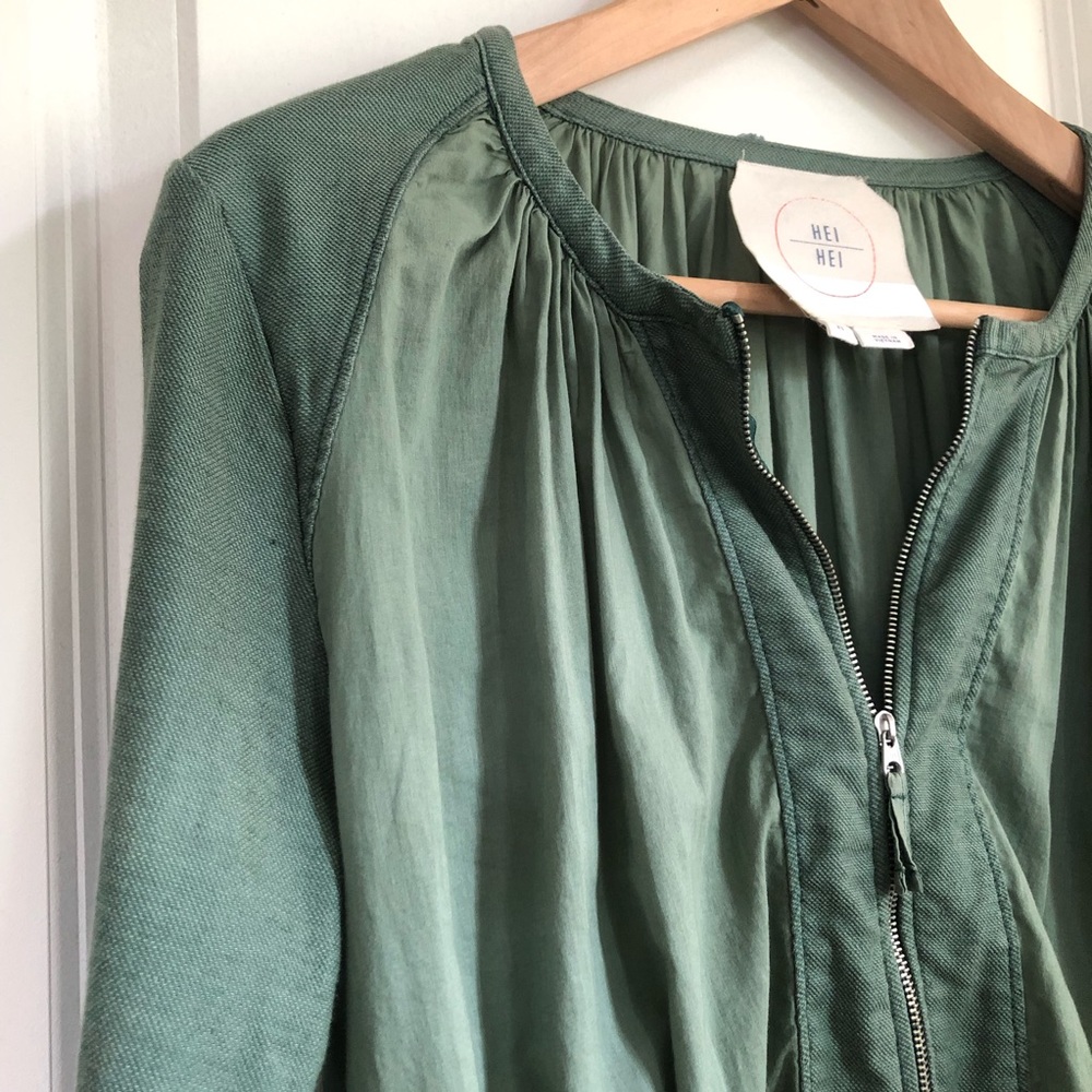 Anthropologie Hei Hei Hilltop Bomber Jacket